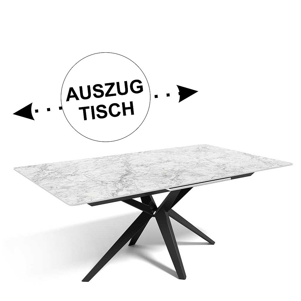 AZ-Tisch Haku 160/210, Keramik