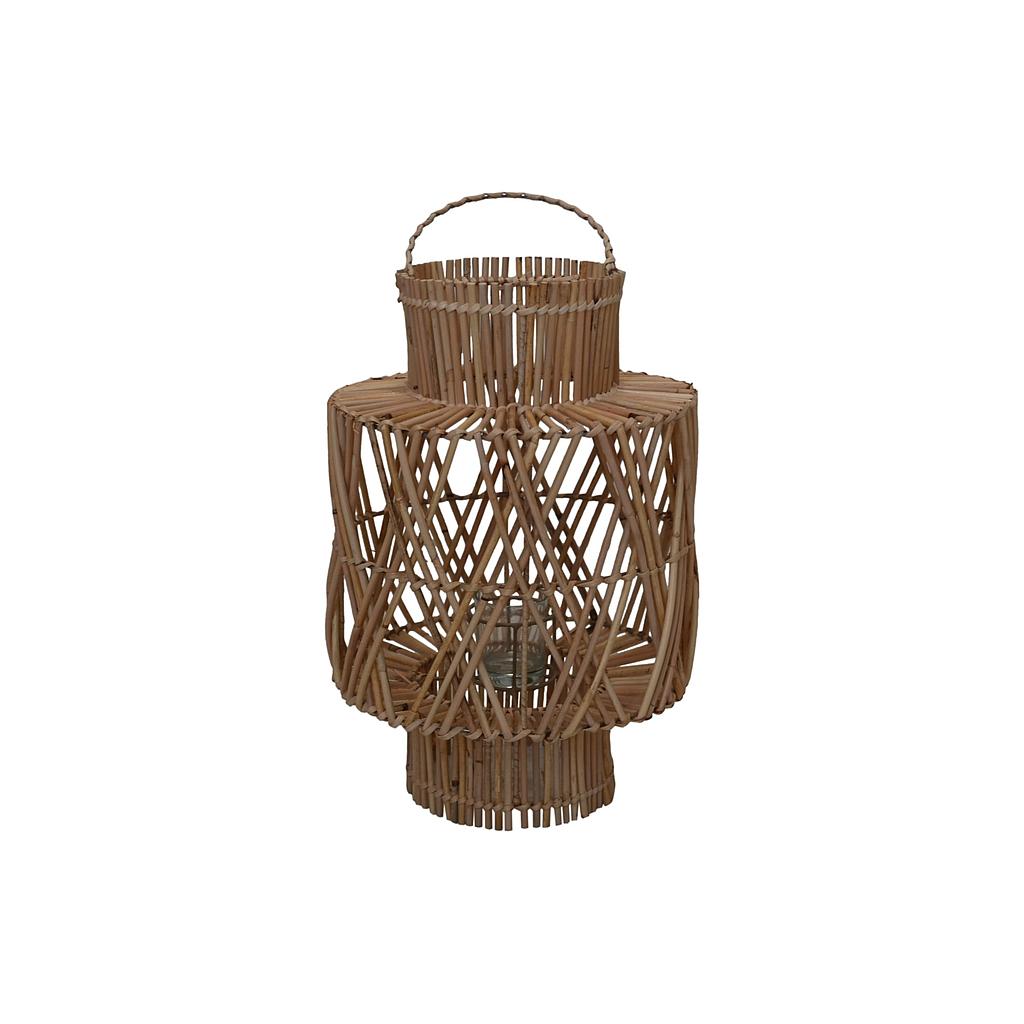 Laterne Rattan 38cm