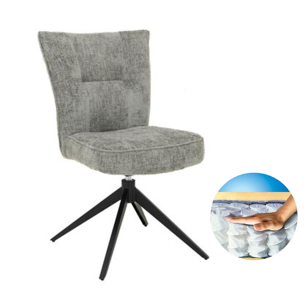 Metz, silber/ Sitz Federkern