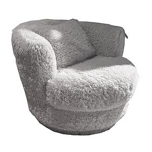 Doodle Sessel, taupe