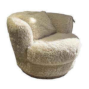 Doodle Sessel, cream