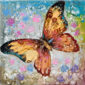Gemälde 100x100cm No.72 