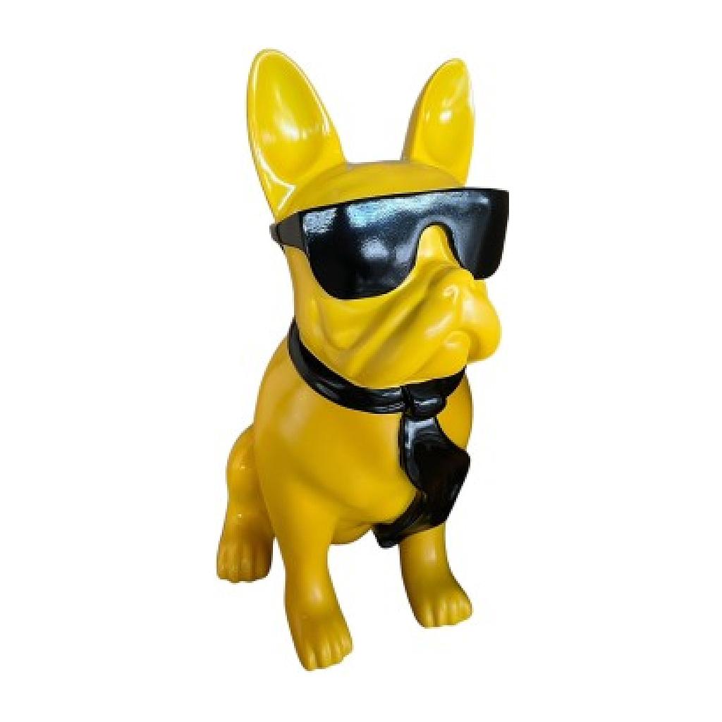 Bulldog 40cm, yellow