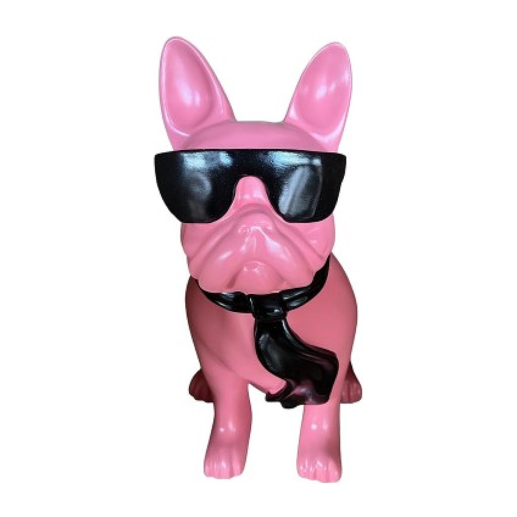 Bulldog 40cm, rosa
