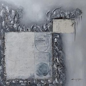 Gemälde 100x100cm No.124b