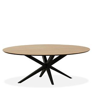 Esstisch oval 180+ MX Well