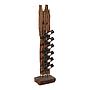 Flaschen-Skulptur 120cm Altholz