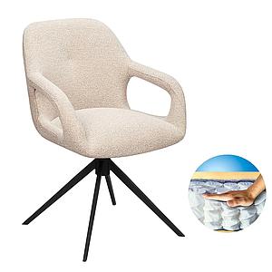 Move, linen/ Sitz Federkern