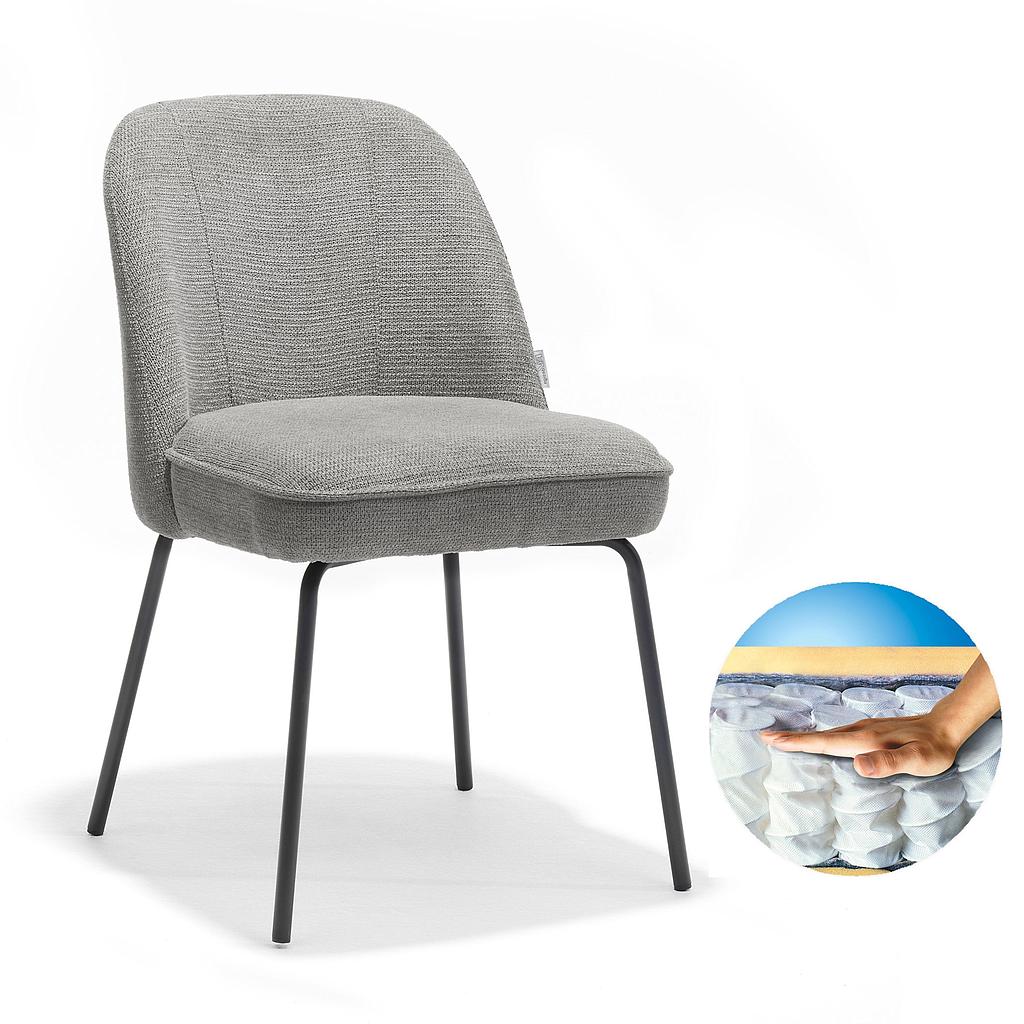 Luchs, grau/ Sitz Federkern