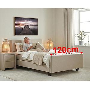 Wien-120 braun mit Fußteil Werbekombi 