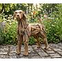 Dog "Steh!" 100cm, Wurzelholz