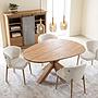 Esstisch 220 ReTeak Leaf/ Bin